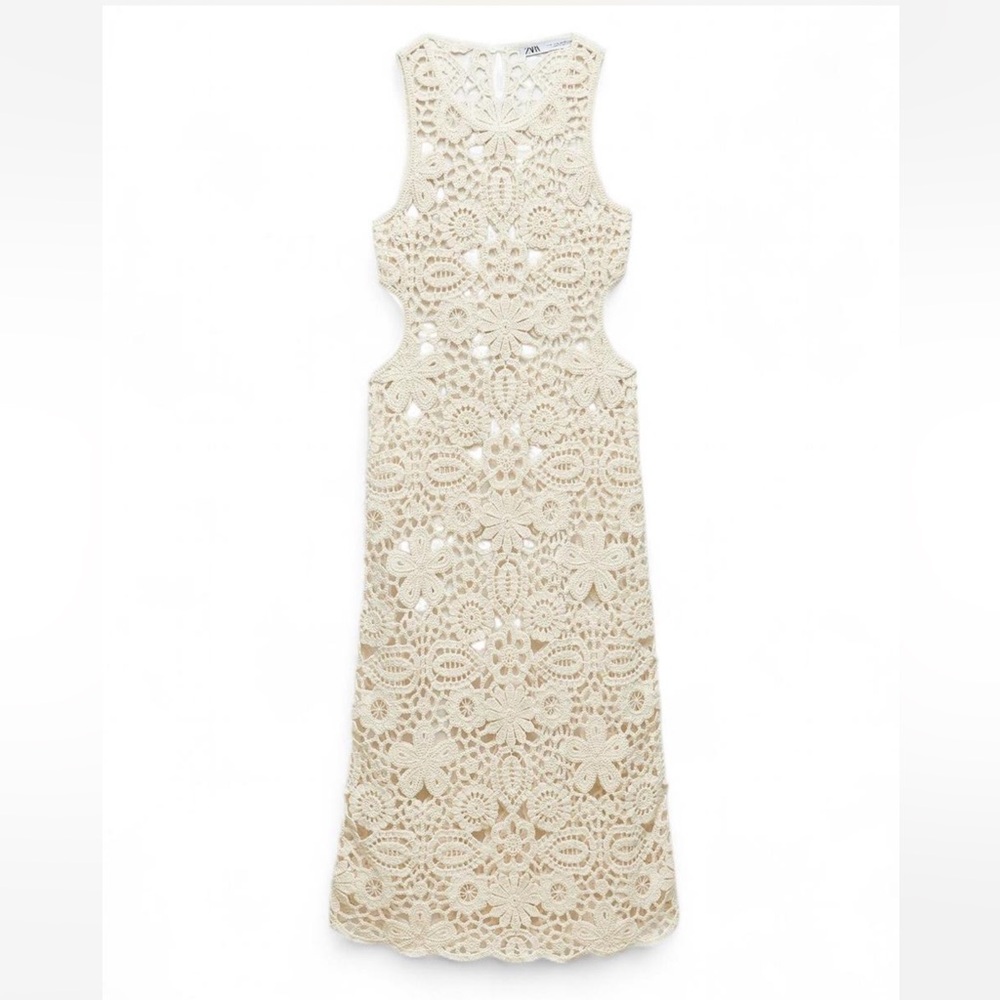 ZARA CROCHET DRESS